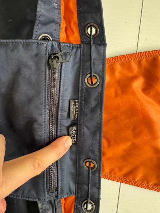 RAG & BONE Porter-Yoshida RARE 2016 Navy Nylon & Leather Backpack Made in Japan - Picture 7 of 14